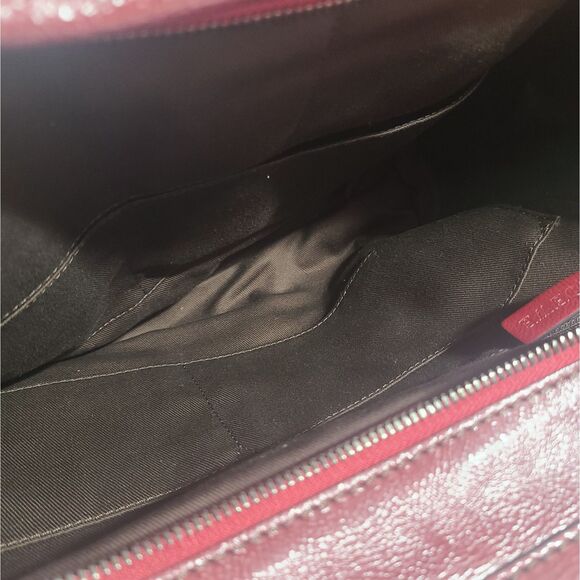 Loewe Lollipop Red Patent Leather Multi-use Shoulder Satchel Bag w/ Papers, VTG - Picture 11 of 14